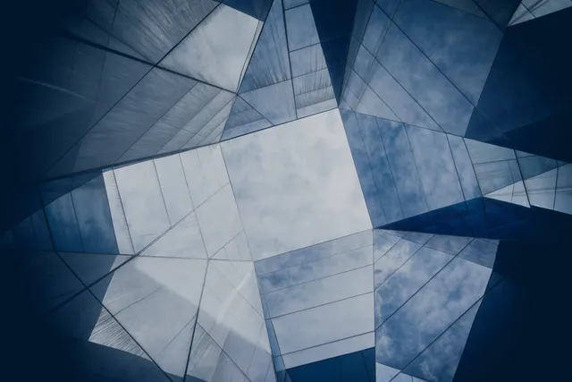 Texture - Blue Cubist