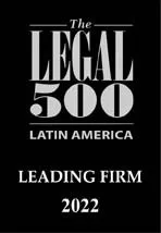 2022 Legal 500 Latin America Leading Firm