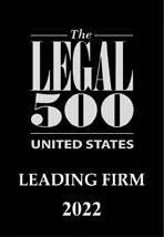 Legal 500 us leading firm 2022