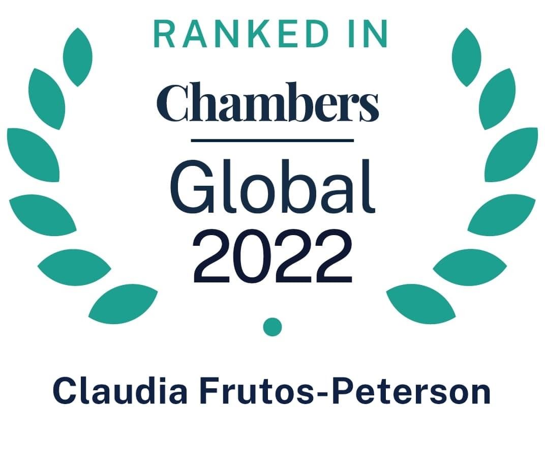 2022 Chambers Global Claudia Frutos Peterson