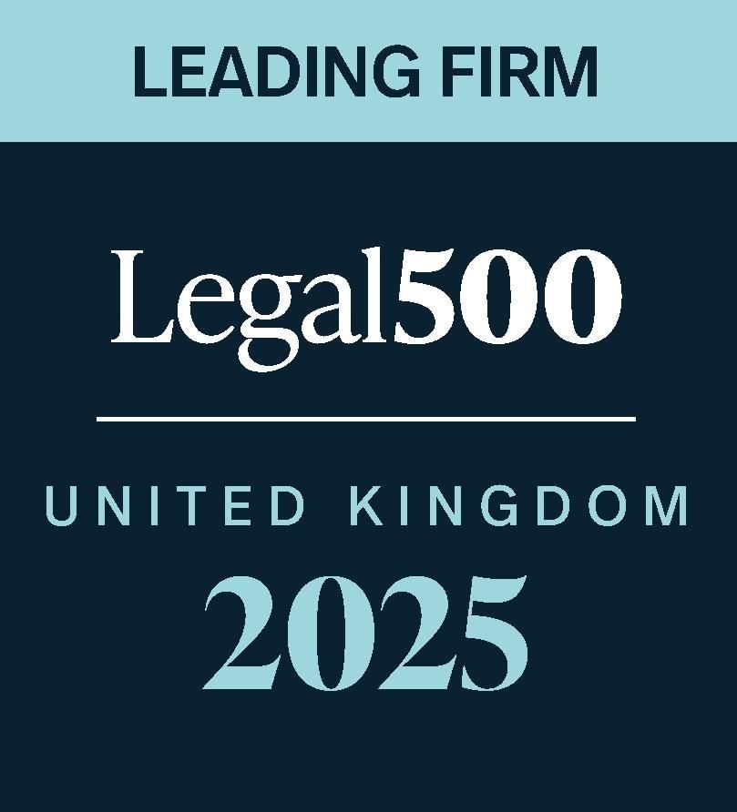 Legal 500 UK Leading firm 2025