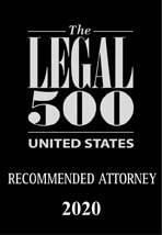 Legal 500 USA Leading Attorney 2020 1